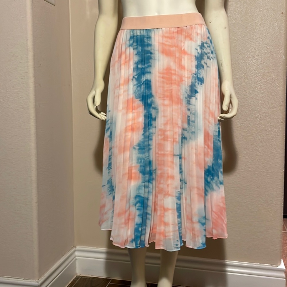 Kate Kasin wavy pleated skirt